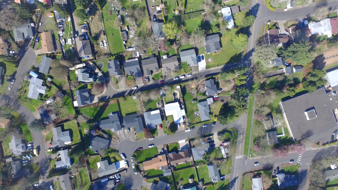 aerial view of city buildings during daytime